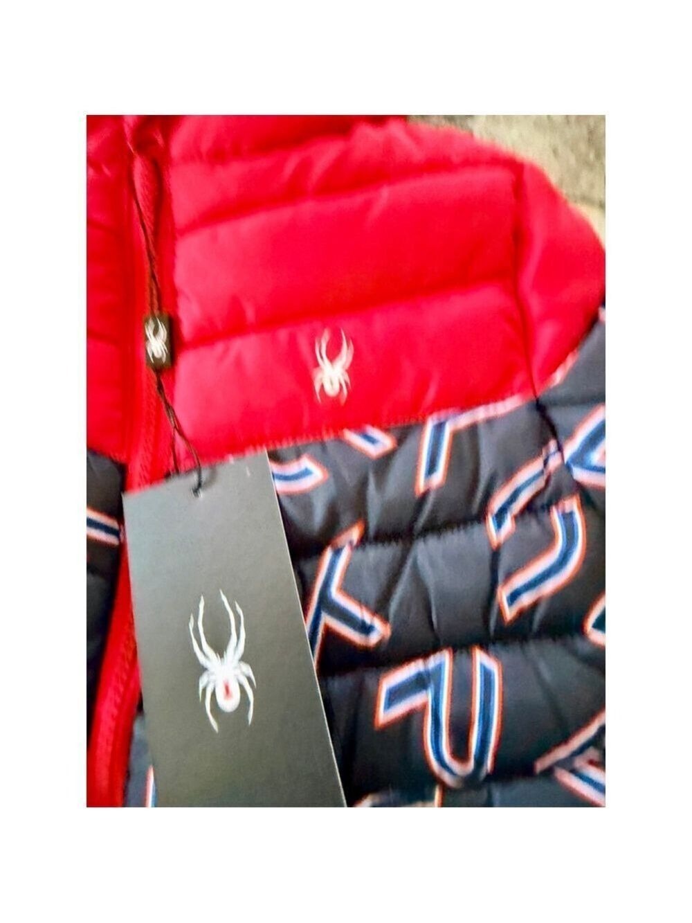 NWT Spyder Logo Puffer Jacket-24 Month - Picture 4 of 14
